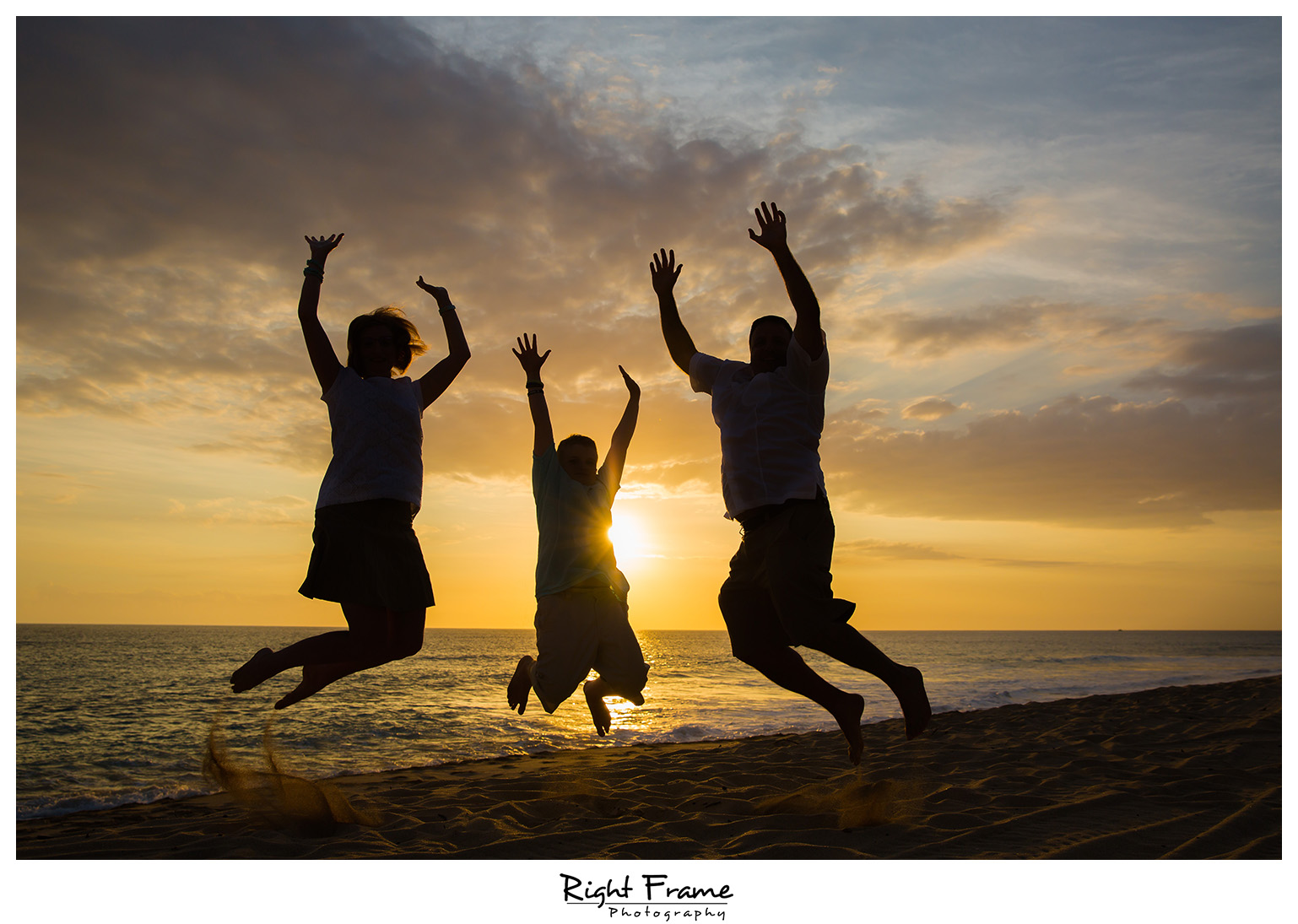 Oahu Family Sunset Photo Session By Right Frame Photography