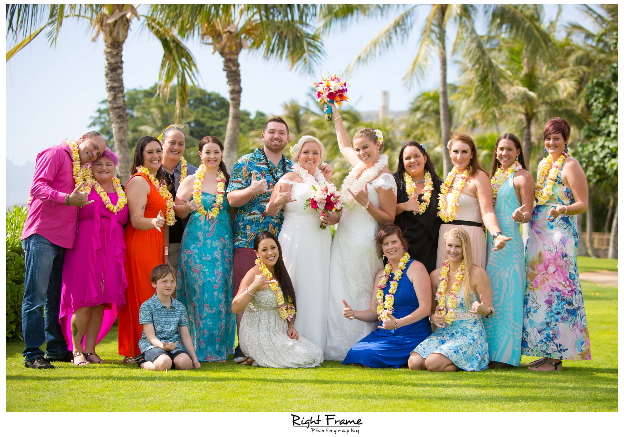 Paradise Cove Disney Aulani Hawaii Wedding By Right Frame