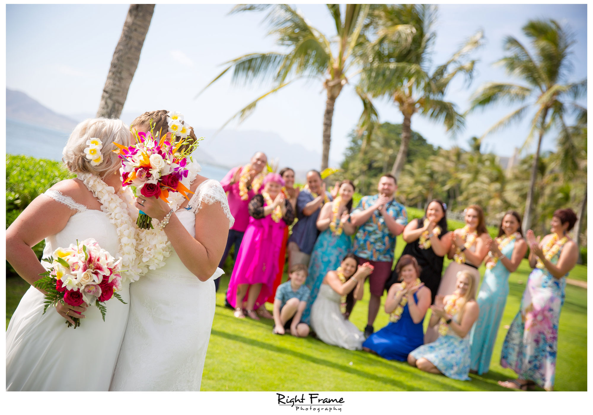 Paradise Cove Disney Aulani Hawaii Wedding By Right Frame