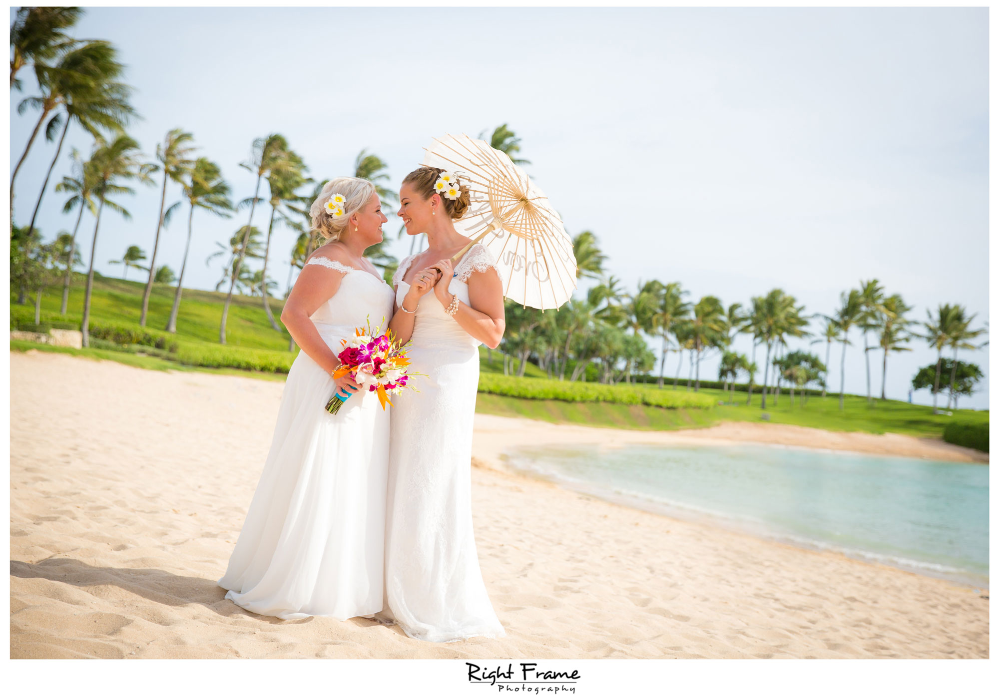 Paradise Cove Disney Aulani Hawaii Wedding By Right Frame