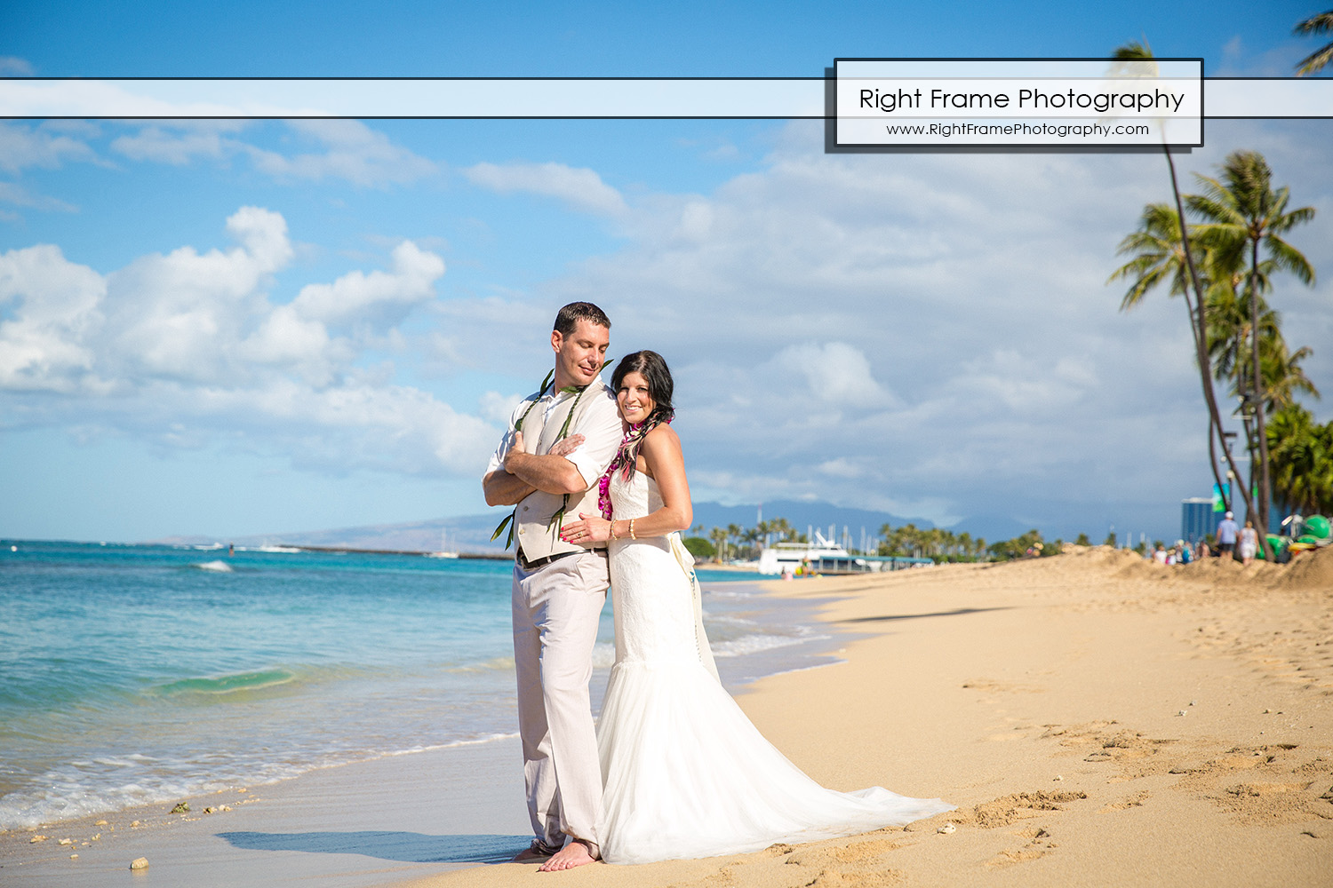 Vow Renewal At Outrigger Reef Waikiki Beach Resort By Right Frame