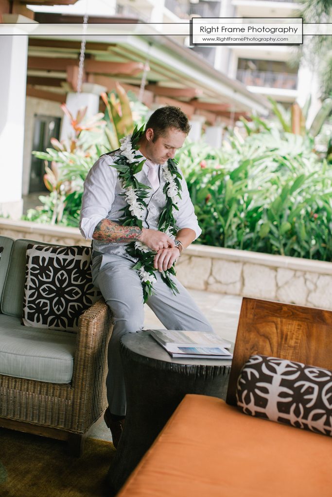 Intimate Wedding Ceremony At Paradise Cove Luau Ko Olina Oahu By