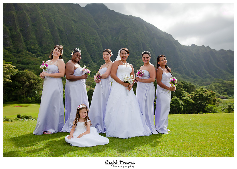 Honolulu Wedding Photographers Koolau Ballrooms Wedding Right Frame