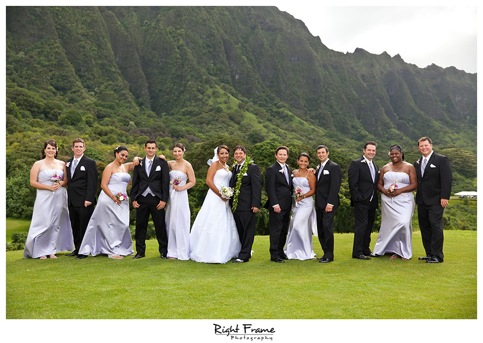 Honolulu Wedding Photographers Koolau Ballrooms Wedding Right Frame