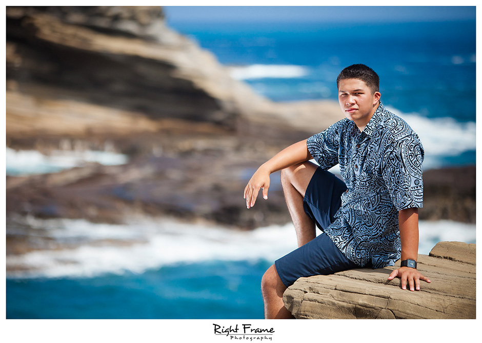 Oahu Senior Portrait Photographers | Kyle | Right Frame Photography