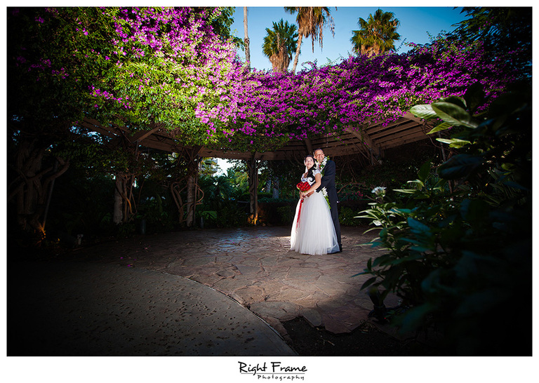 Hale Koa Hotel Wedding Photographer Luau garden
