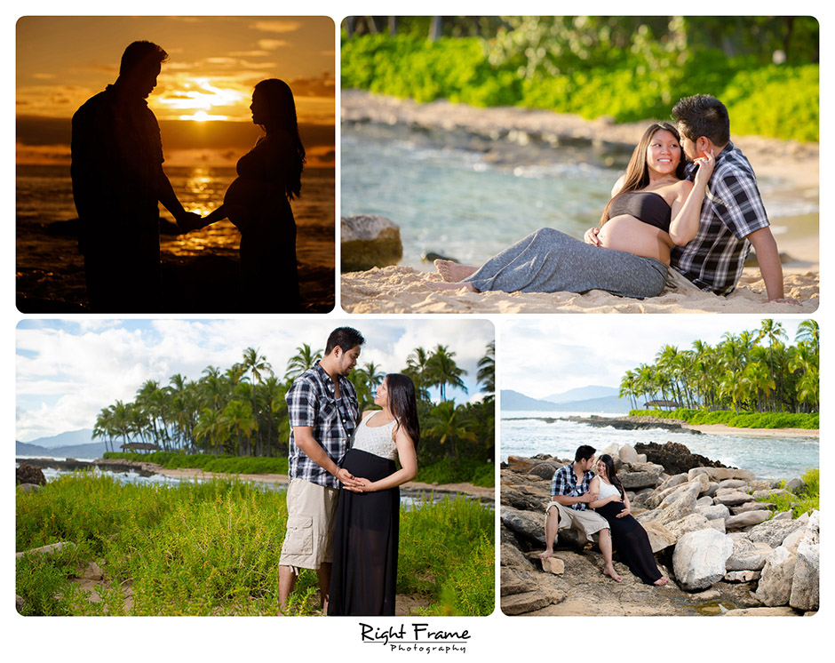 Oahu Maternity Photographers Genjie Right Frame Photography