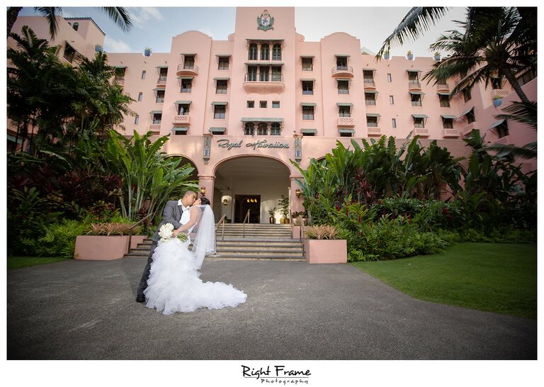 005_The Royal Hawaiian Hotel Wedding Helumoa Garden