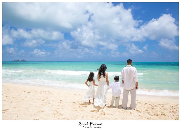 Wedding Vow Renewal in Oahu Hawaii