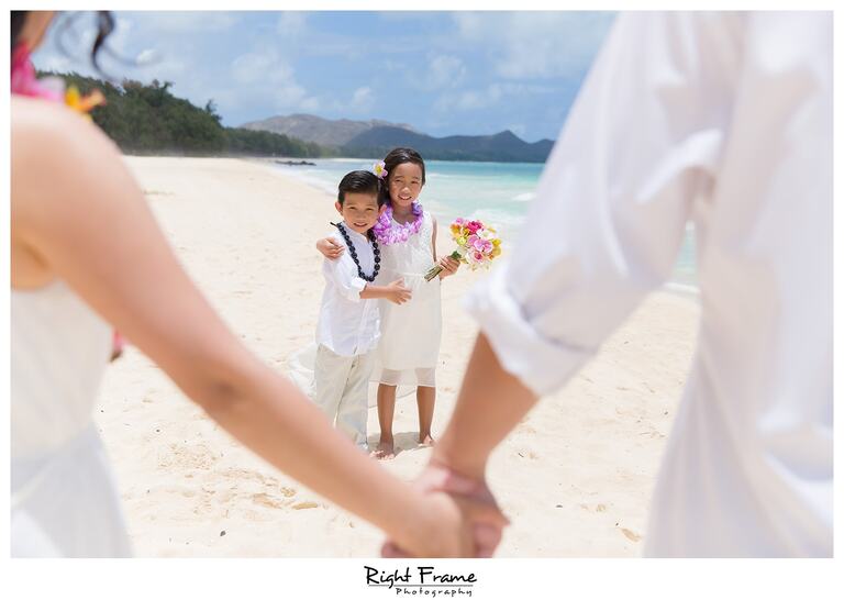 Wedding Vow Renewal in Oahu Hawaii