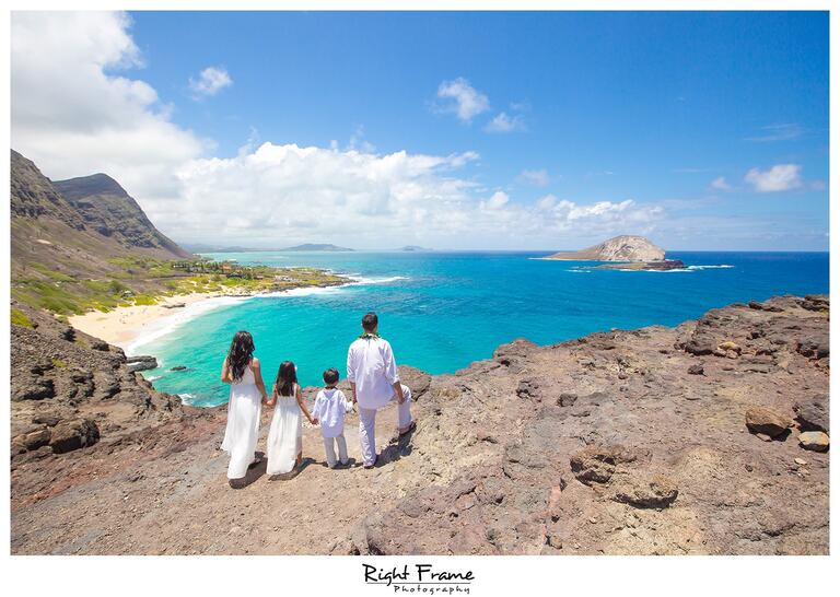 Family Photos at Makapuu Lookout 