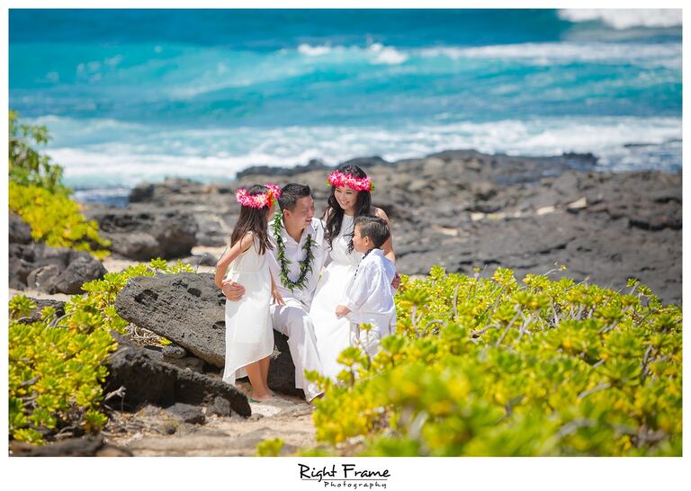 Wedding Vow Renewal in Oahu Hawaii