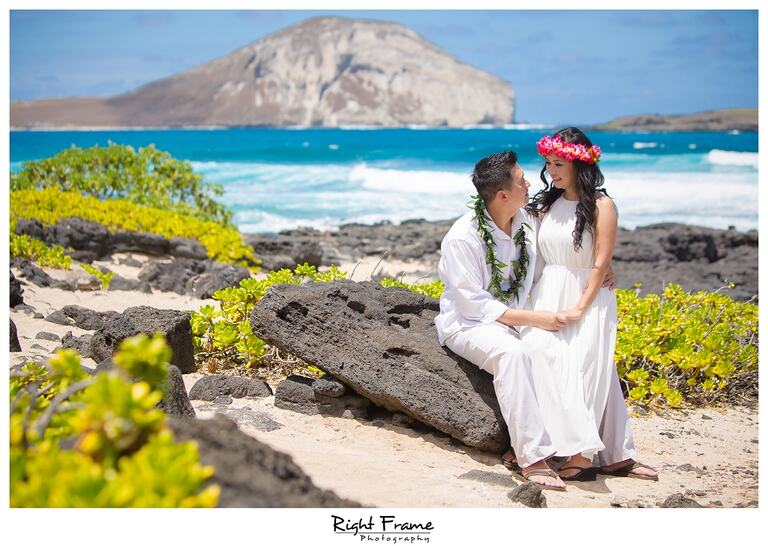 Makapuu Beach Vow renewal Oahu