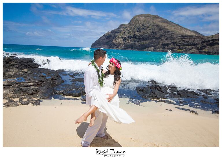 Makapuu Beach Vow renewal Oahu