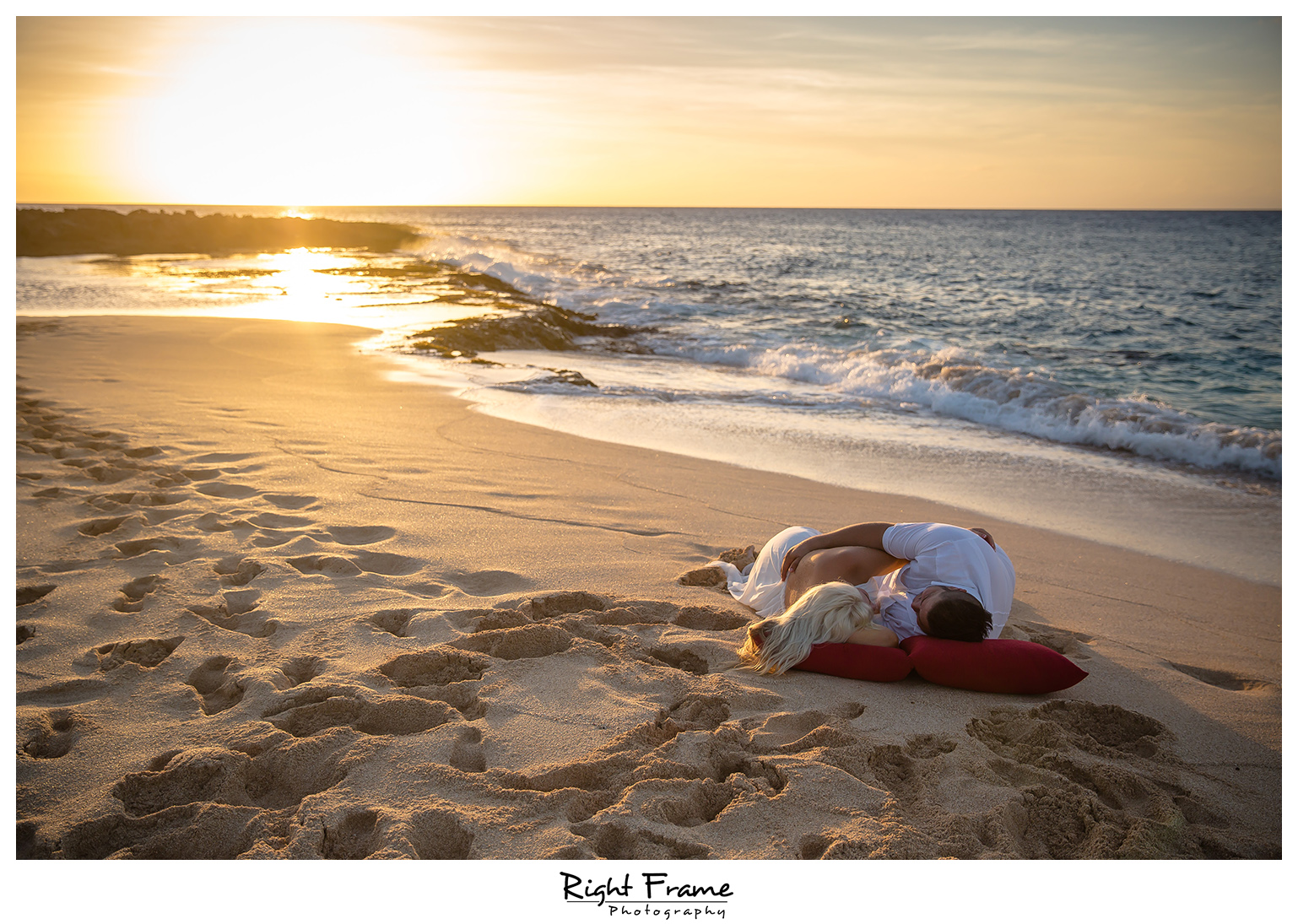 Keiki Beach North Shore Right Frame Photography