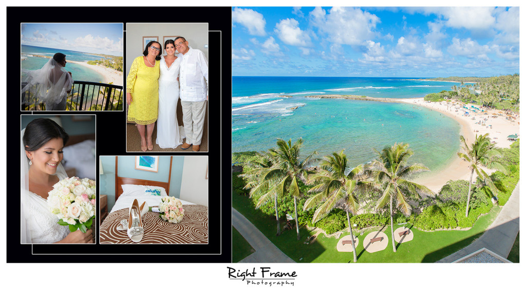 Turtle Bay Resort Wedding Oahu Hawaii Right Frame Photography