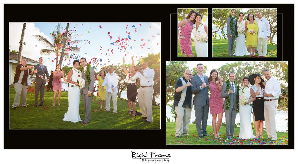 Turtle Bay Resort Wedding Oahu Hawaii Right Frame Photography
