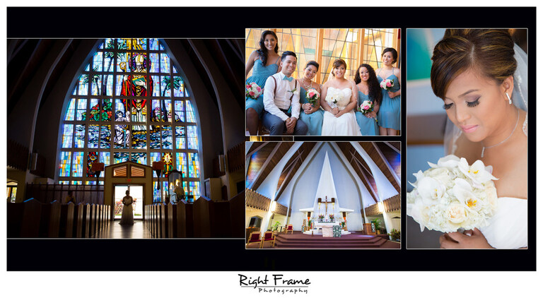 Hawaii Catholic Church Wedding St Augustine by the Sea Parish Waikiki Photographer