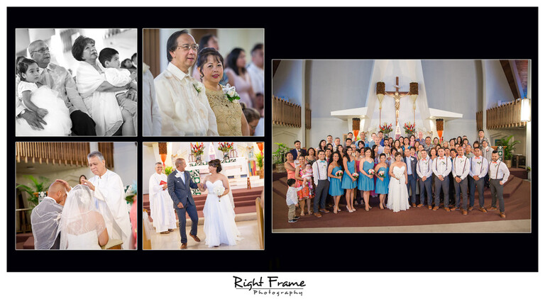 Hawaii Catholic Church Wedding Ceremony St Augustine by the Sea Parish Waikiki Photography