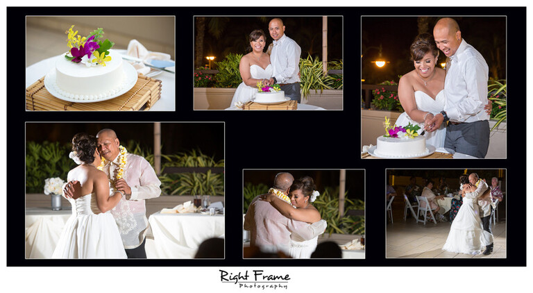 Wedding Reception at the Hyatt Regency Waikiki Beach Resort Photos Photographer Oahu