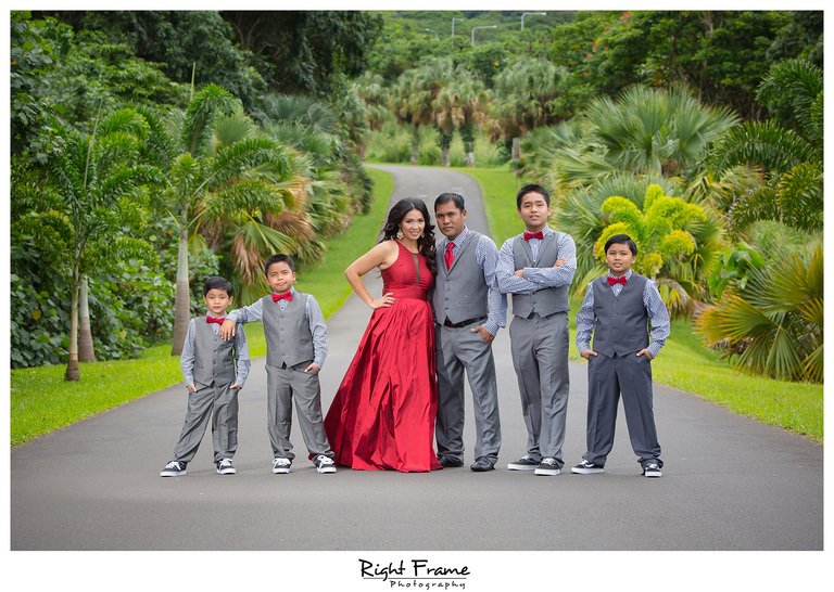Honolulu Family Photographer Hoomaluhia Botanical Garden