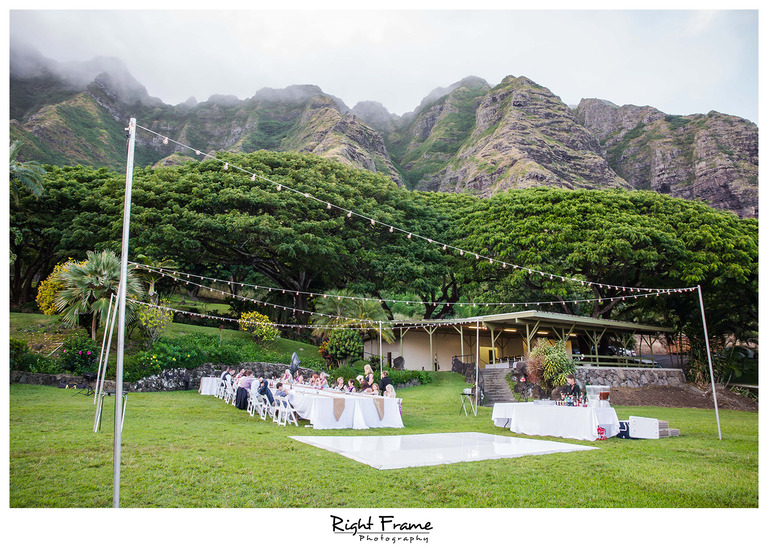 Oahu Hawaii Kualoa Ranch Wedding Paliku Gardens