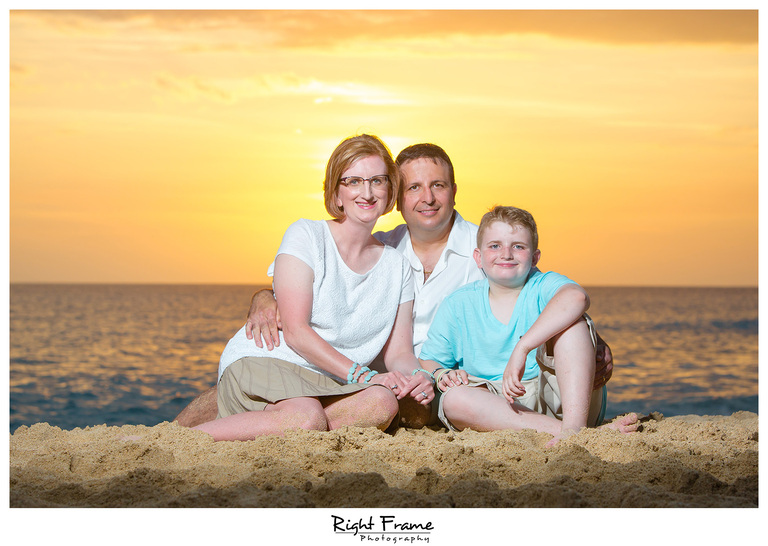 Oahu Family Sunset Photo Session