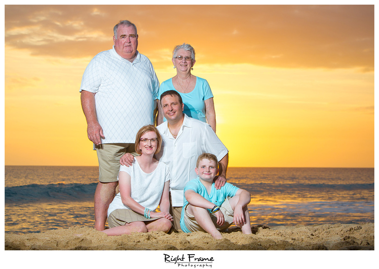 Oahu Family Sunset Photo Session