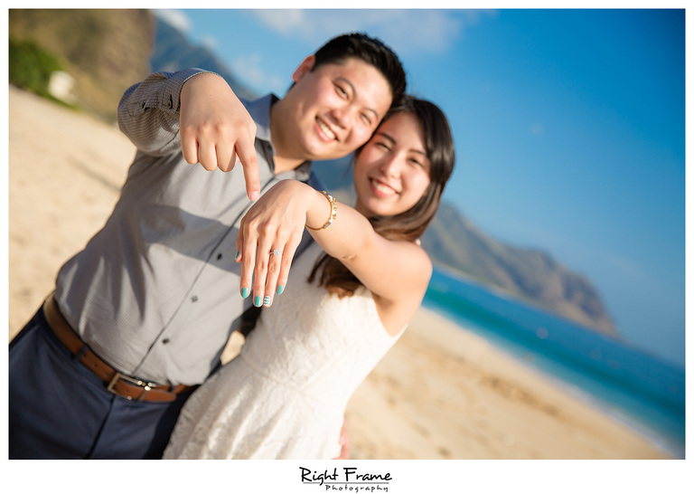 Romantic Surprise Hawaii Engagement Proposal