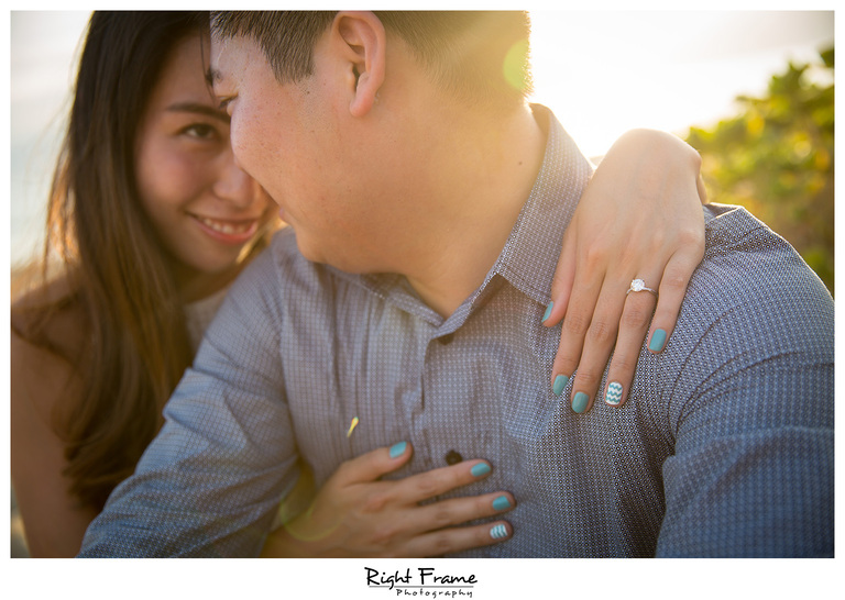 Romantic Surprise Hawaii Engagement Proposal