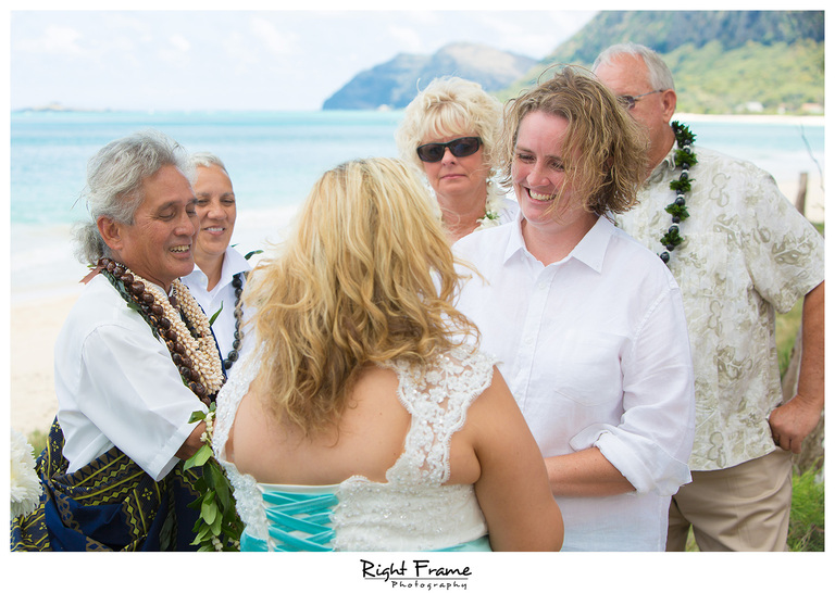 Hawaii Beach Wedding at Hale Pohaku Waimanalo