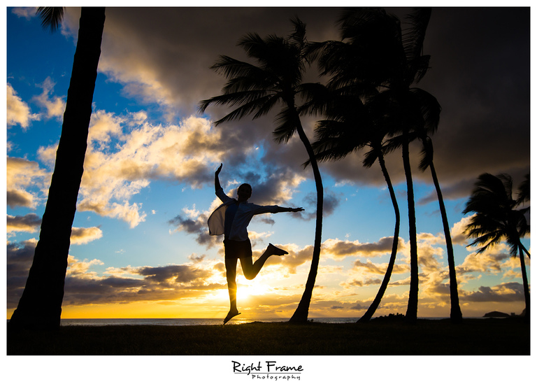 Hawaii Sunset Senior Portraits Photography