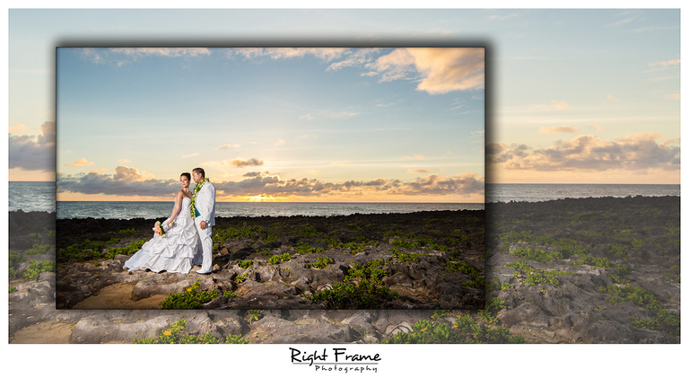 Sunset Wedding in Turtle Bay Resort