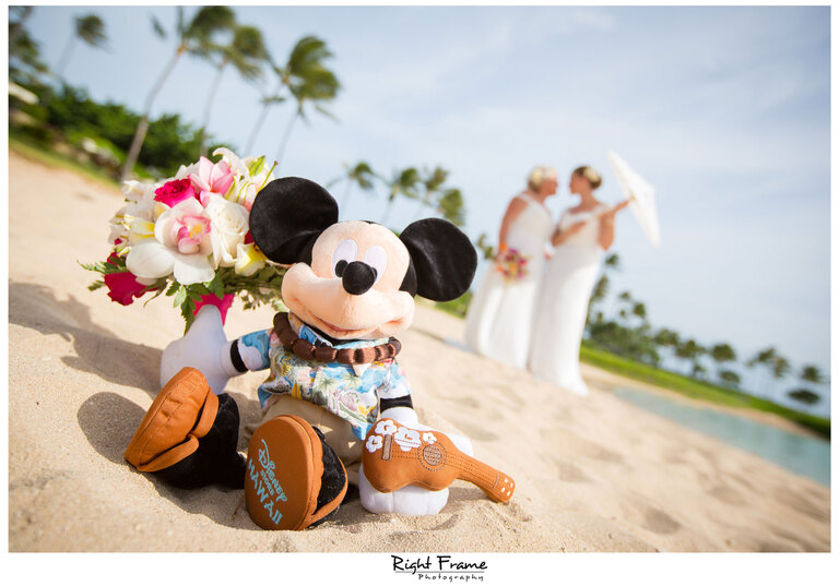 Paradise Cove Disney Aulani Hawaii Wedding
