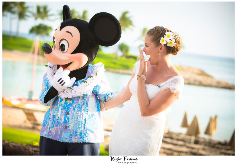 Paradise Cove Disney Aulani Hawaii Wedding