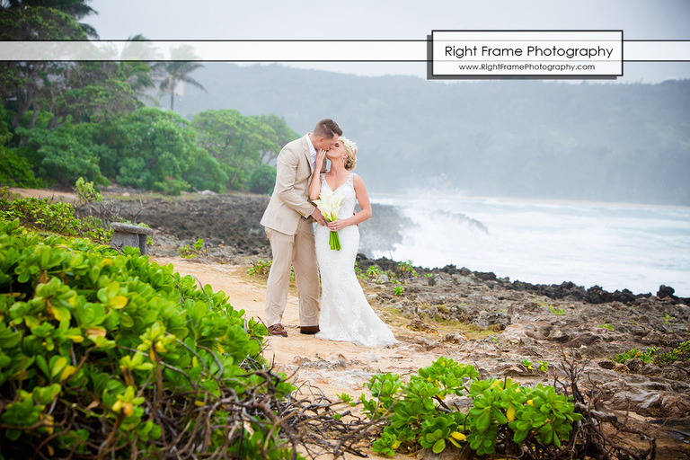Turtle Bay Resort Hawaii Beach Wedding