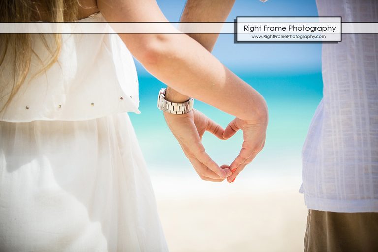 Hawaii Engagement Pictures at Waimanalo Beach
