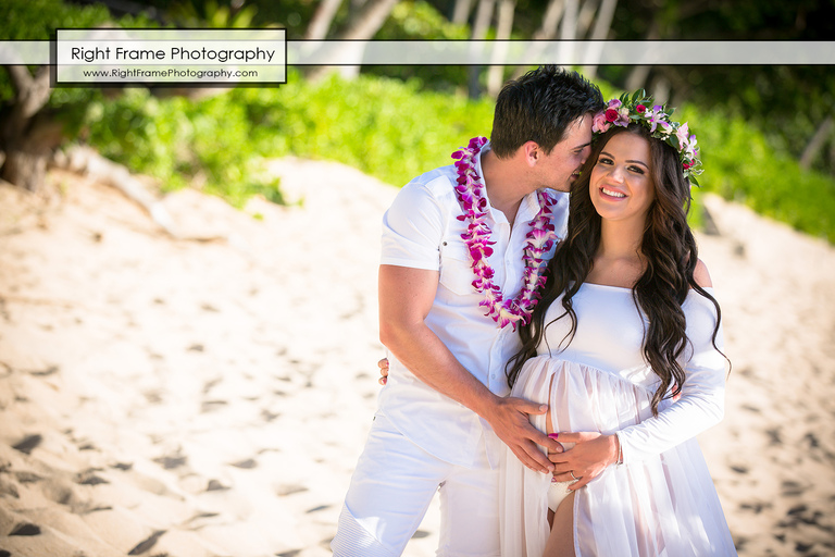 Oahu Maternity Pictures Hawaii Photographer