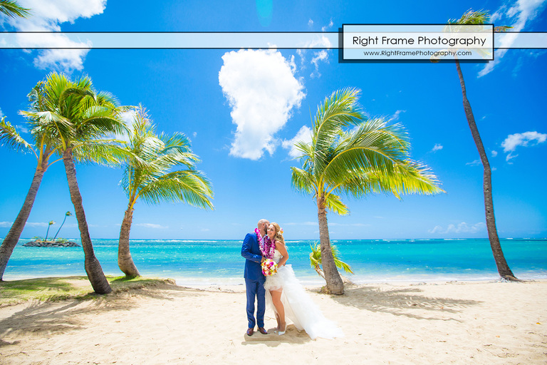 Sierpniowy ślub i sesja plenerowa na Hawajach