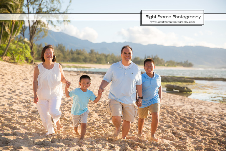 FAMILY REUNION PHOTOGRAPHY North Shore Oahu Hawaii
