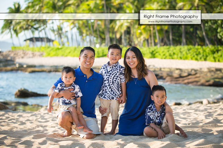 Professional Family Photographer near Four Seasons Oahu at Ko'olina