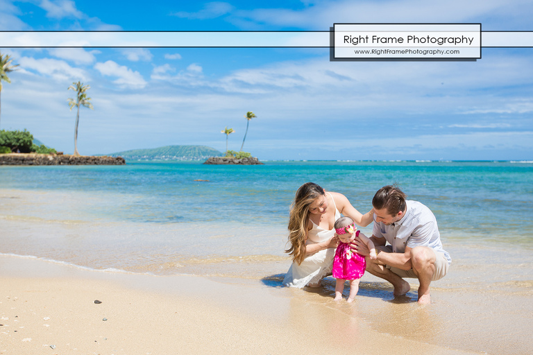 Family Photo Session at The Kahala Hotel & Resort Oahu Hawaii