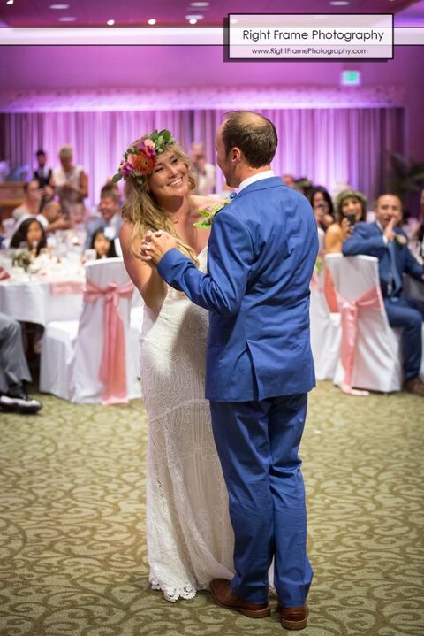 First Dance Wedding in Hale Koa Hotel 