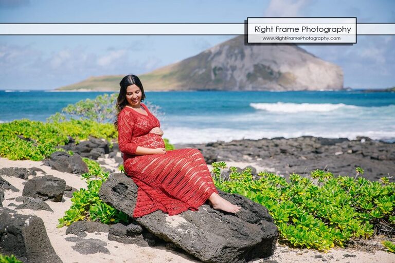 affordable Oahu Maternity Photographer Hawaii Photography photos dress Honolulu
