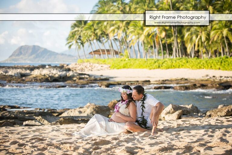 affordable Oahu Maternity Photographer Hawaii Photography photos dress Honolulu