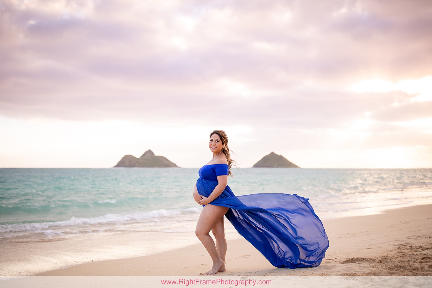 Maternity Photography Oahu LANIKAI BEACH