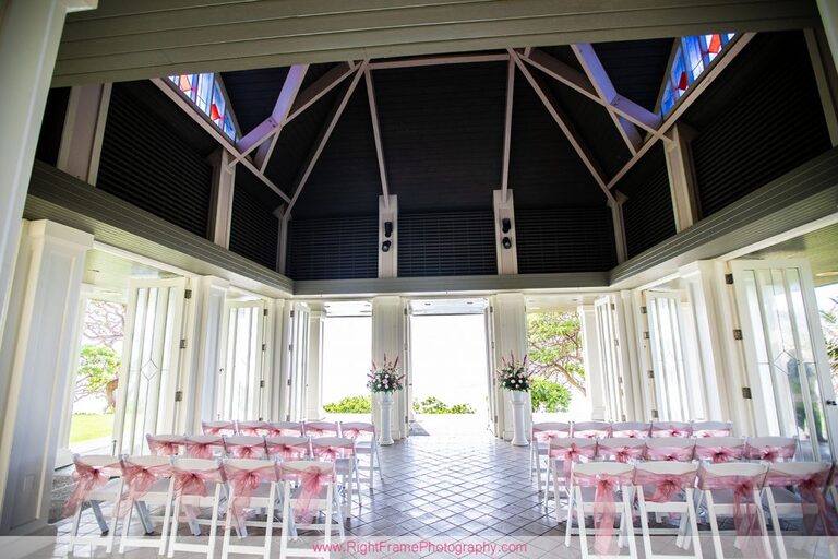 Turtle Bay Wedding Photos Oahu Hawaii Pavilion