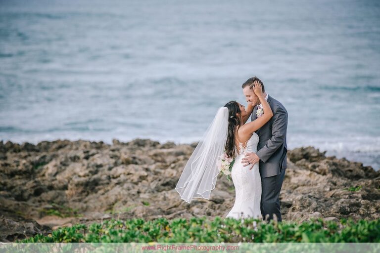 Turtle Bay Wedding Photos Oahu Hawaii Pavilion Couple Photo Session