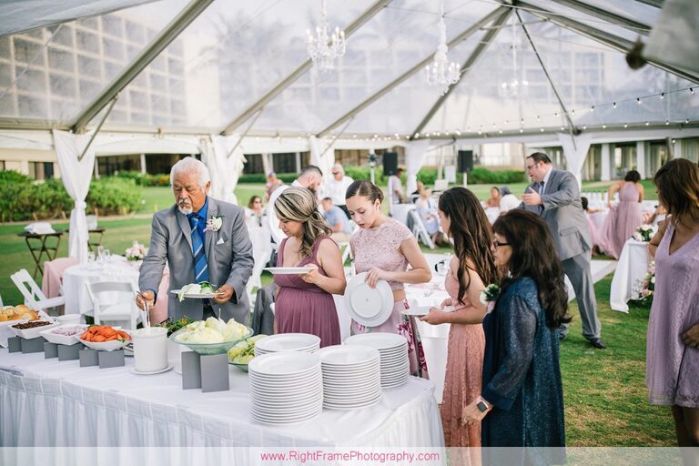 Turtle Bay Wedding Reception Photos Oahu Hawaii 