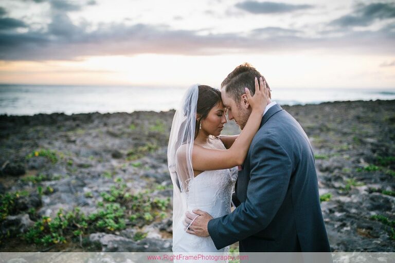 Turtle Bay Wedding Photos Oahu Hawaii Sunset Photo Session